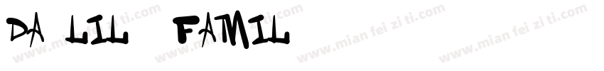 Daylily family字体转换